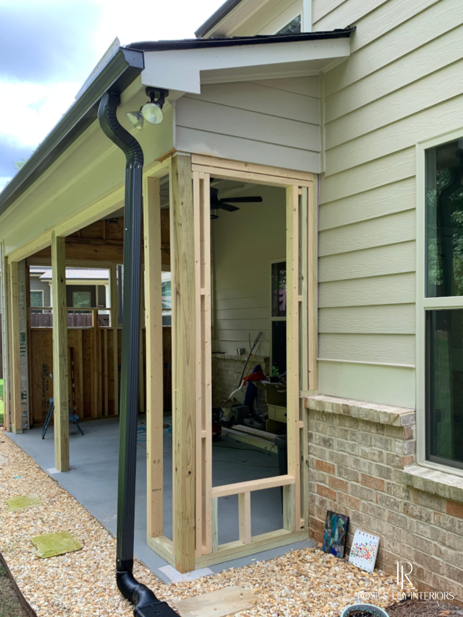 DIY Sunroom – Week 2: Framing