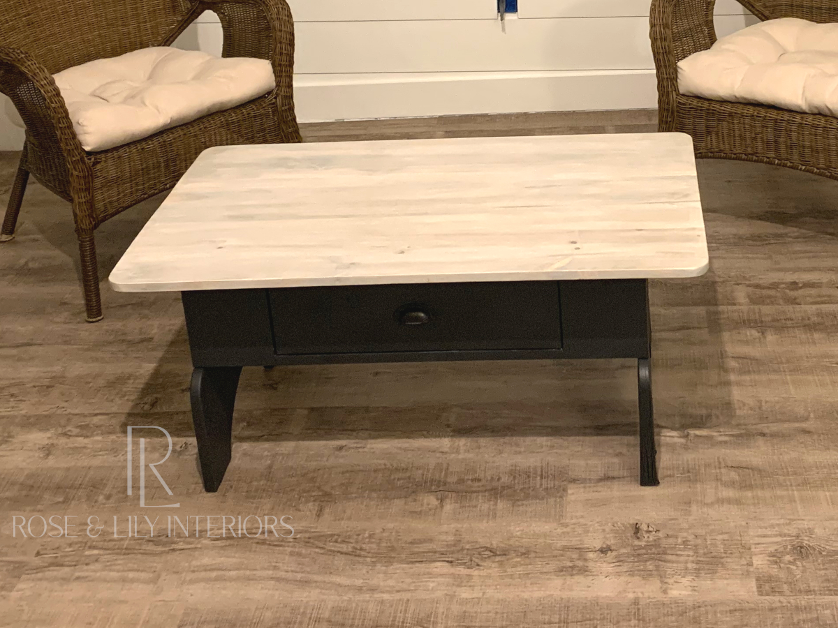 DIY Sunroom – Week 12: Repurpose Dining Table